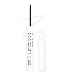 MAYBELLINE Tattoo Studio Liquid Eyeliner in White Canvas front view