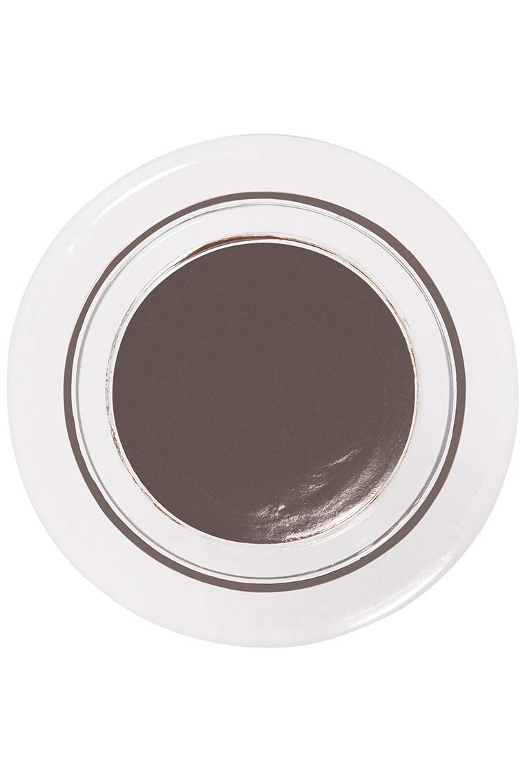 MAYBELLINE TattooStudio Brow Pomade Ash Brown angled brush and spoolie