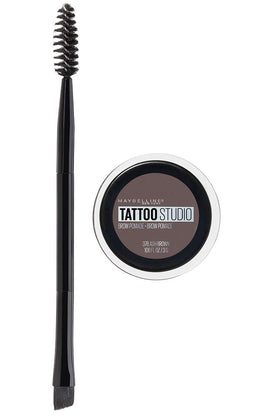 MAYBELLINE TattooStudio Brow Pomade Ash Brown front view
