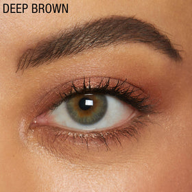 MAYBELLINE TattooStudio Brow Pomade Deep Brown with other makeup products
