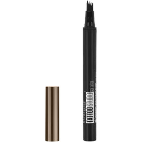 MAYBELLINE TattooStudio Brow Tint Pen in Medium Brown front view