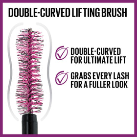 MAYBELLINE The Falsies Lash Lift Mascara back view with details
