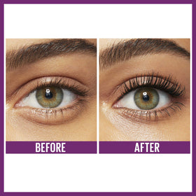 MAYBELLINE The Falsies Lash Lift Mascara side view with applicator