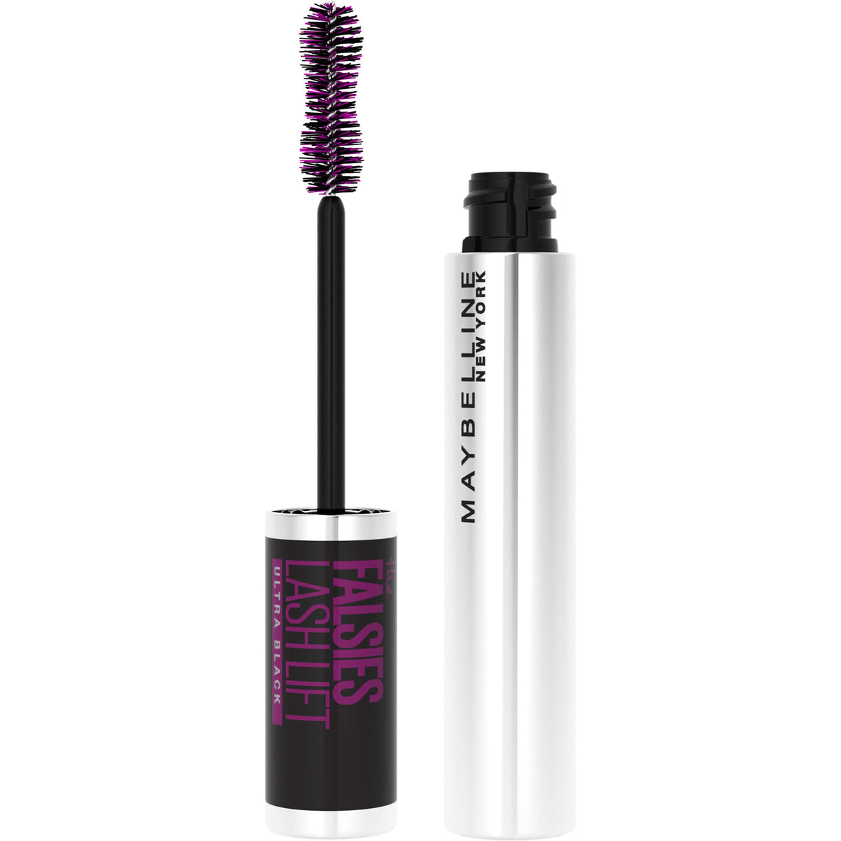 MAYBELLINE The Falsies Lash Lift Washable Mascara Ultra Black front view