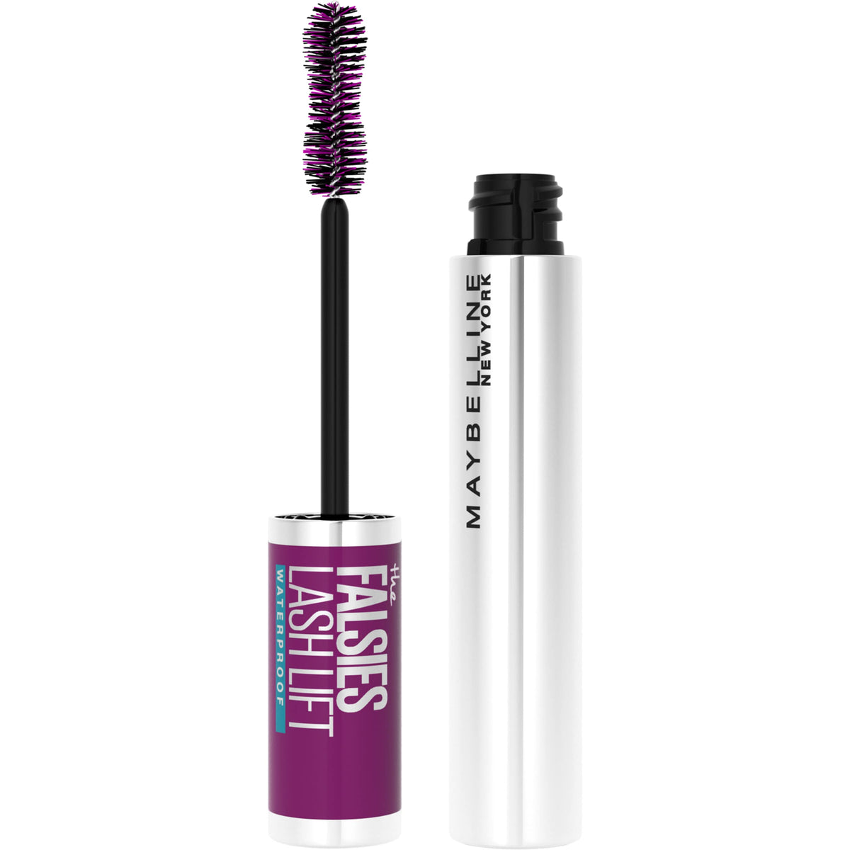 MAYBELLINE The Falsies Lash Lift Waterproof Mascara Very Black front view