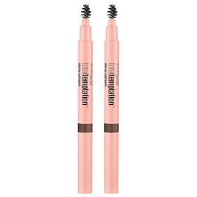 MAYBELLINE Total Temptation Eyebrow Definer Pencil with spoolie brush