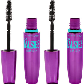 MAYBELLINE Volum' Express Falsies Mascara front view, Blackest Black