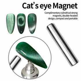 MAYCHAO Cat Eye Gel Nail Polish swatch on nail
