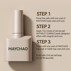 MAYCHAO Gel Nail Polish packaging details