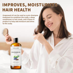 MAYJAM Organic Grapeseed Oil with essential oils