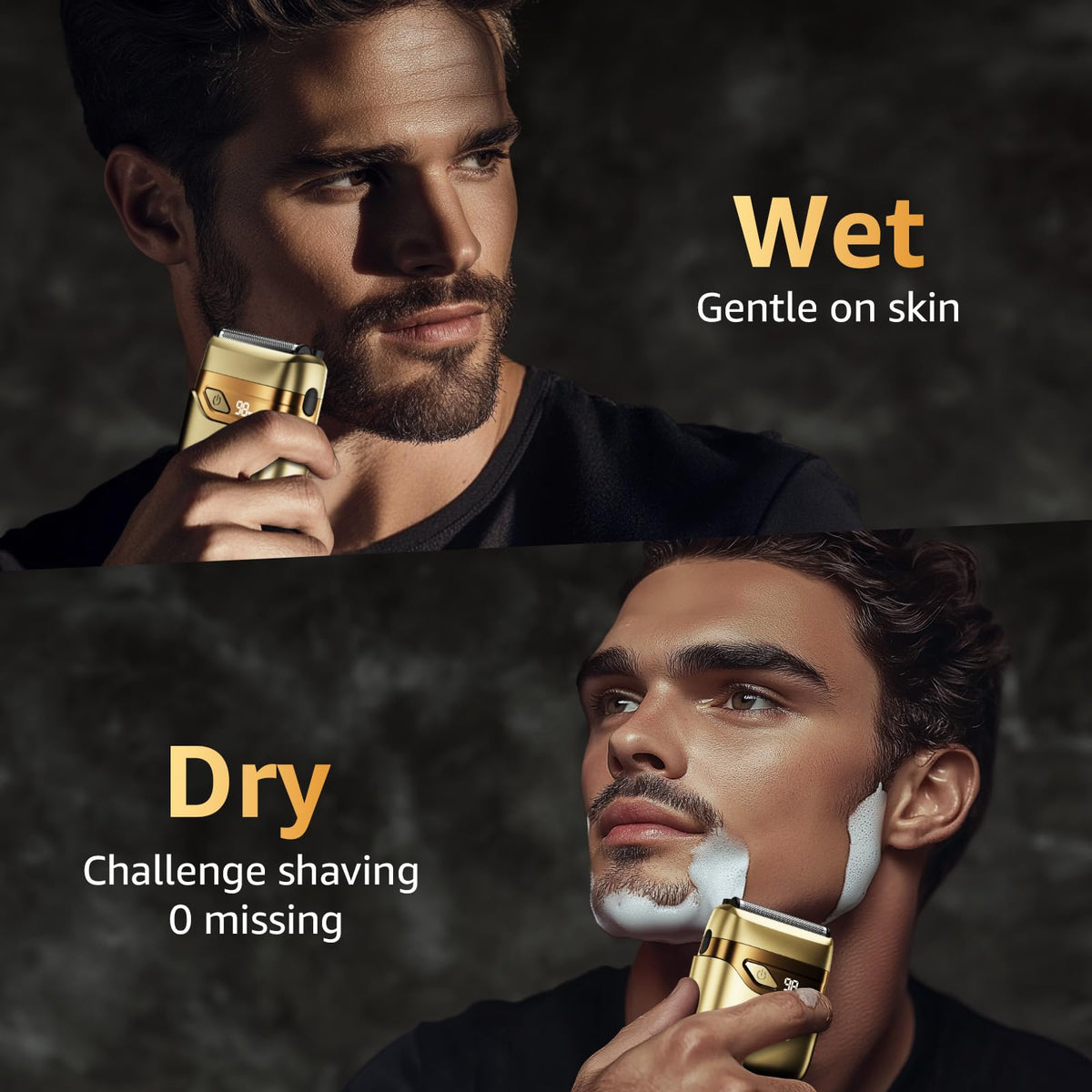 Mbzoey Electric Foil Shaver compact design for travel
