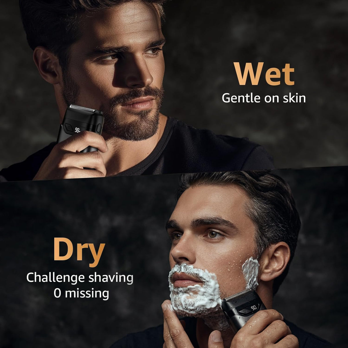 Mbzoey Electric Foil Shaver USB-C charging port