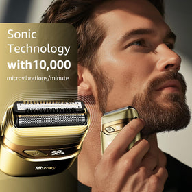 Mbzoey Electric Foil Shaver with USB-C charging cable