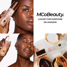 MCoBeauty Miracle Flawless Setting Spray in hand