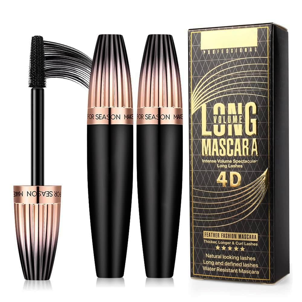 Mcukv 4D Silk Fiber Lash Mascara black tube front view
