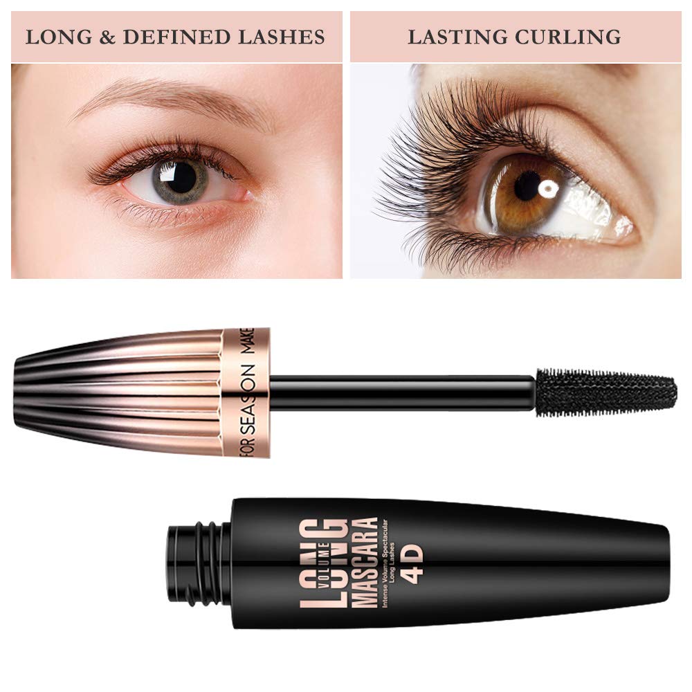 Mcukv 4D Silk Fiber Lash Mascara brush close-up