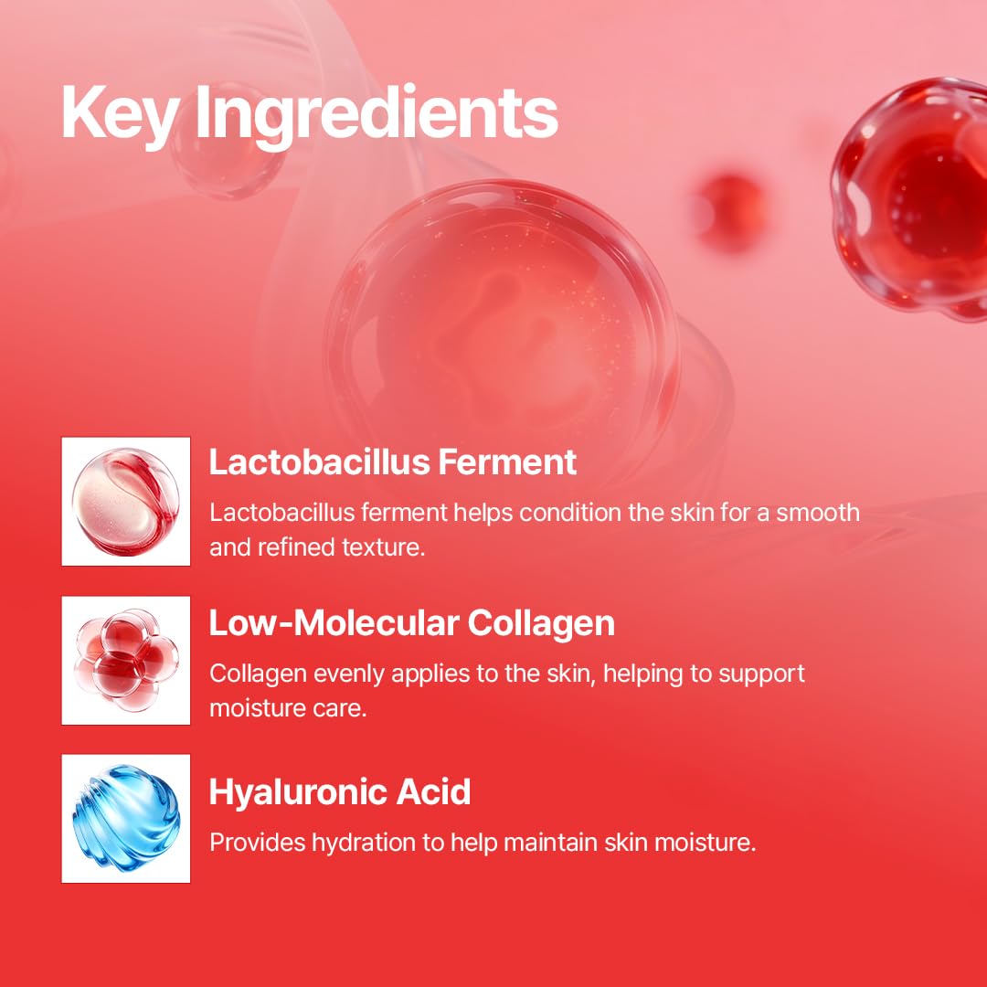 MDP Red Lacto Collagen Wrapping Mask ingredients list