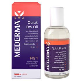 Mederma Quick Dry Oil 60ml front view with label