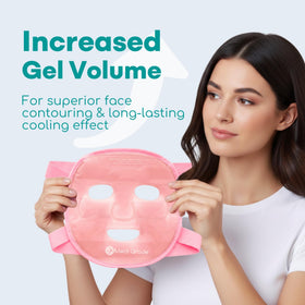 Medi Grade Face Ice Pack and Cooling Eye Mask Set with accessories