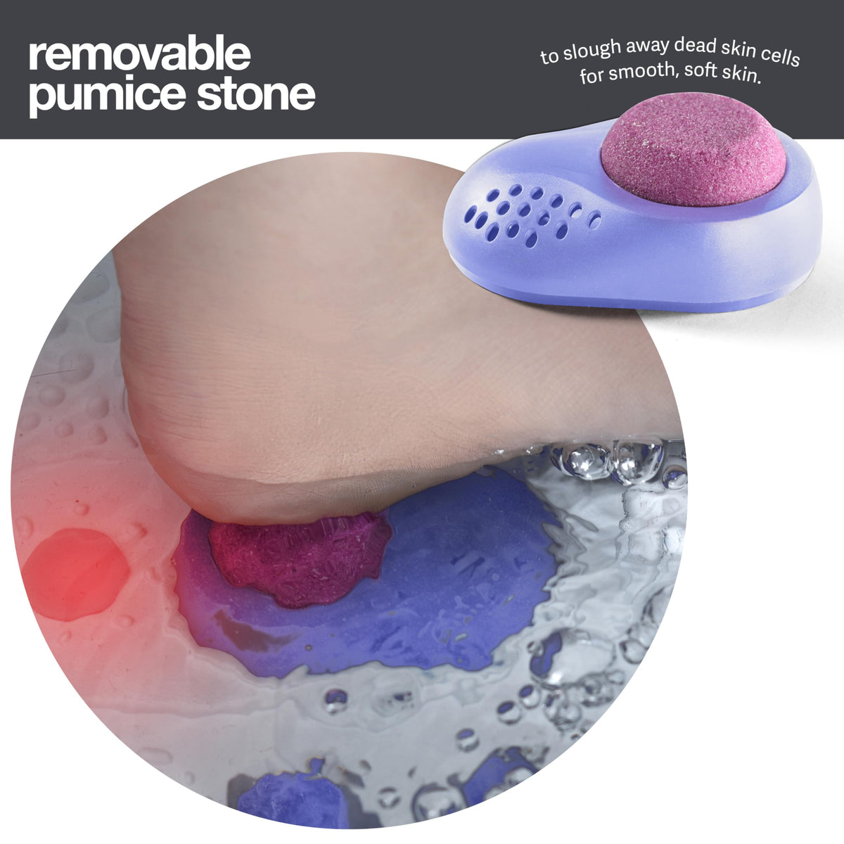 Medical King Foot Spa portable design for easy transport