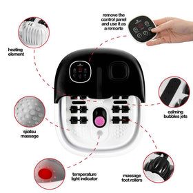Medical King Foot Spa with bubbles and heating feature