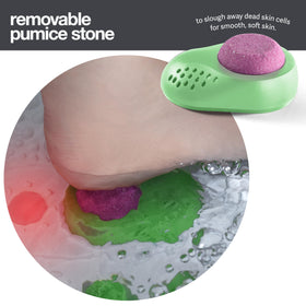 Medical King Foot Spa with user manual and accessories