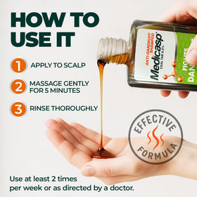 Medicasp Coal Tar Anti-Dandruff Shampoo with other hair care products