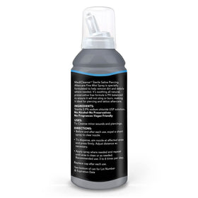 MediCleanse saline spray nozzle close-up