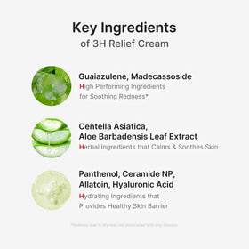 medicube 3H Daily Relief Cream texture close-up