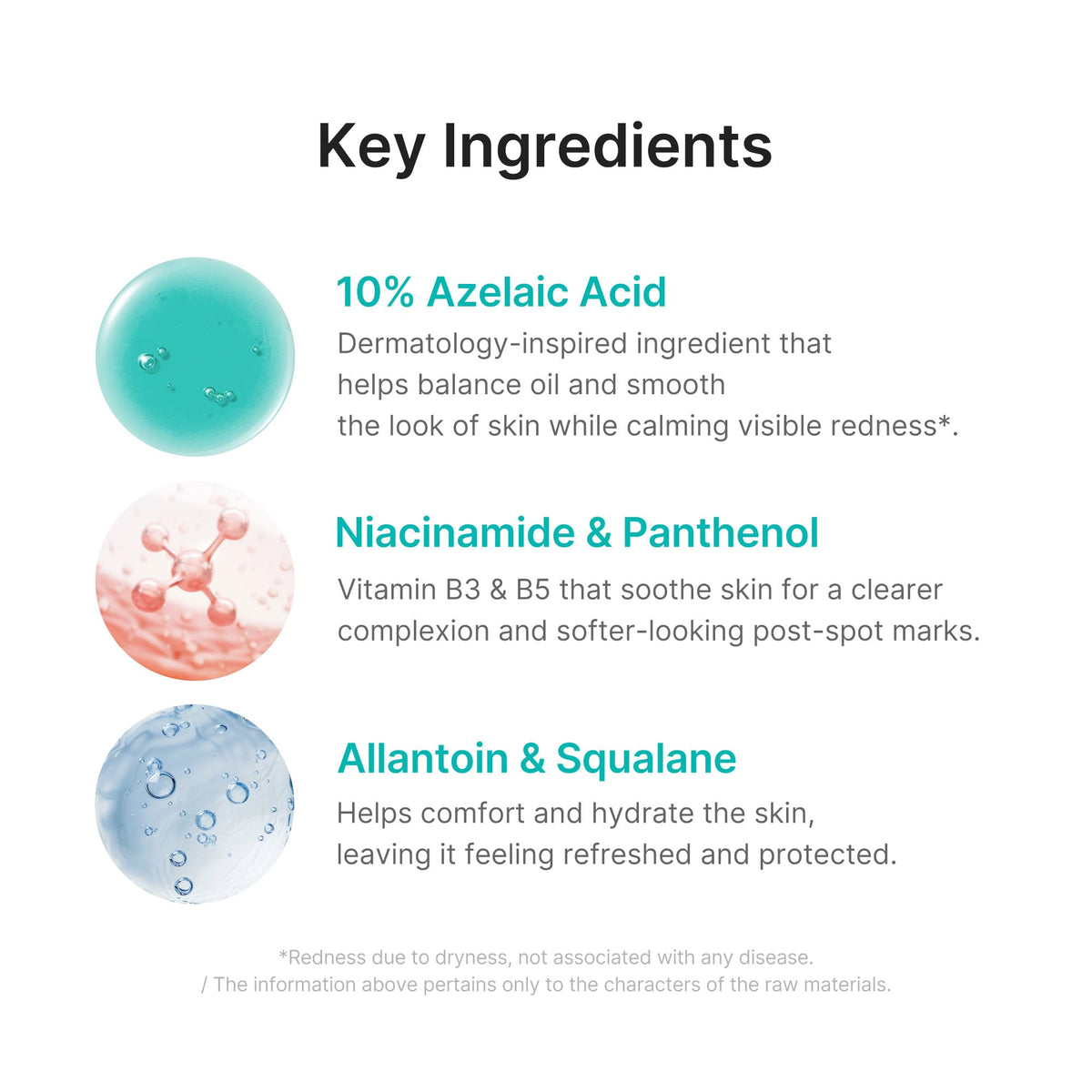 medicube Azelaic Acid 10 Soothing Serum application on hand
