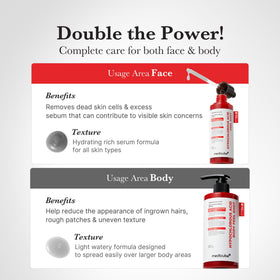medicube Body Peel Shot lifestyle scene
