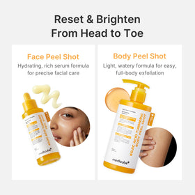 medicube Body Peel Shot lifestyle scene