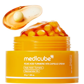 medicube Capsule Cream front view with Kojic Acid and Turmeric