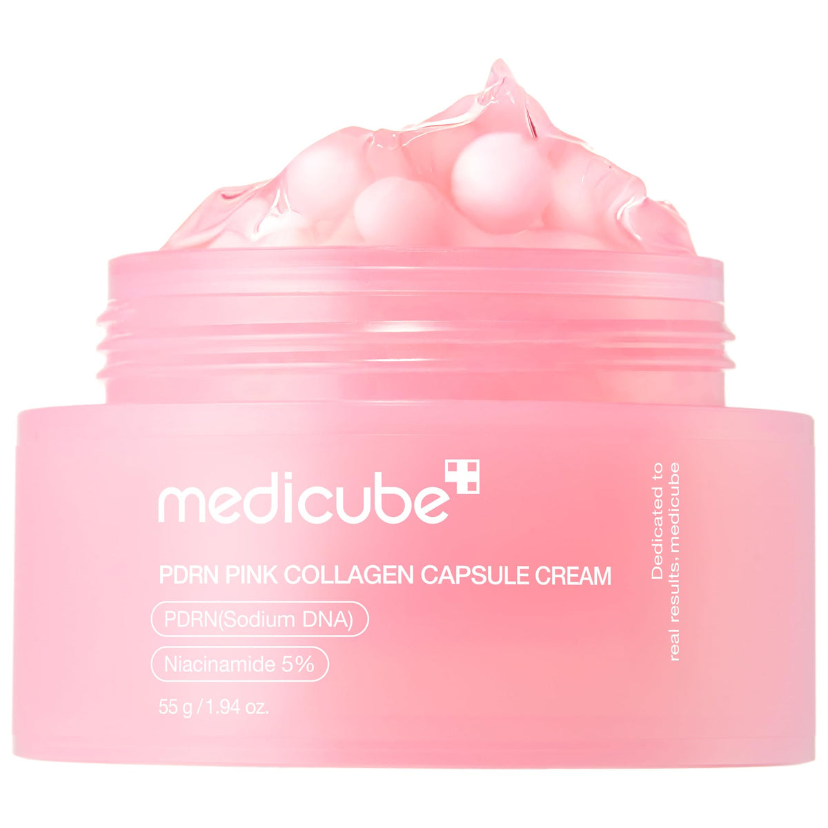 medicube Capsule Cream front view with salmon DNA PDRN