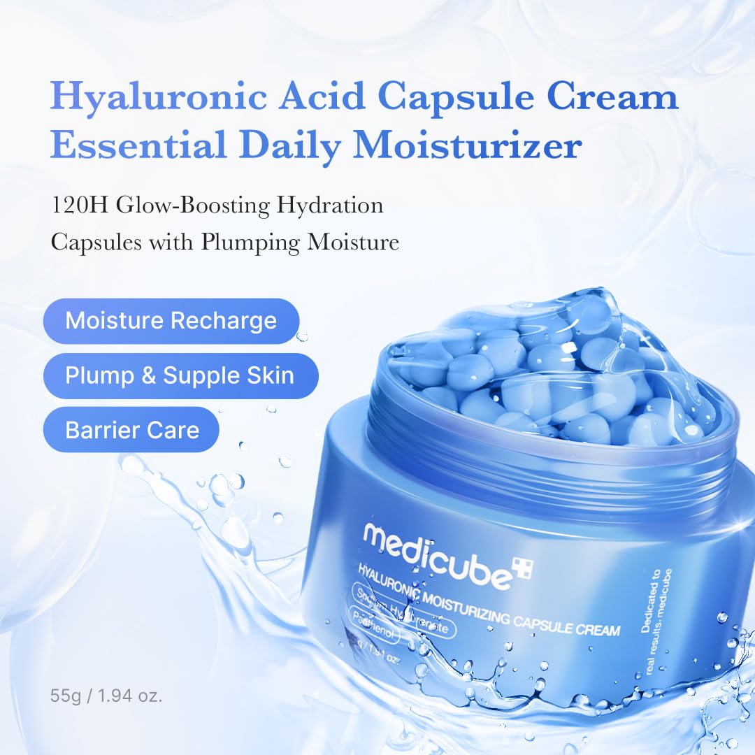 medicube Capsule Cream side view showing packaging