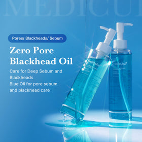 medicube Cleansing Oil Zero Pore Blackhead texture close-up