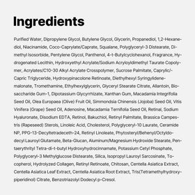 medicube Deep Reviving Bakuchiol Retinol Facial Serum ingredients list