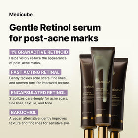 medicube Deep Reviving Bakuchiol Retinol Facial Serum texture close-up