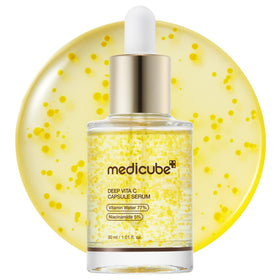medicube Deep Vitamin C Capsule Serum front view with packaging