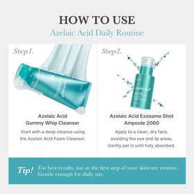 medicube Exosome Shot Azelaic Acid Facial Serum ingredients list