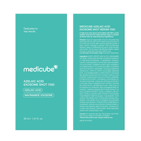 medicube Exosome Shot Azelaic Acid Facial Serum with other skincare products