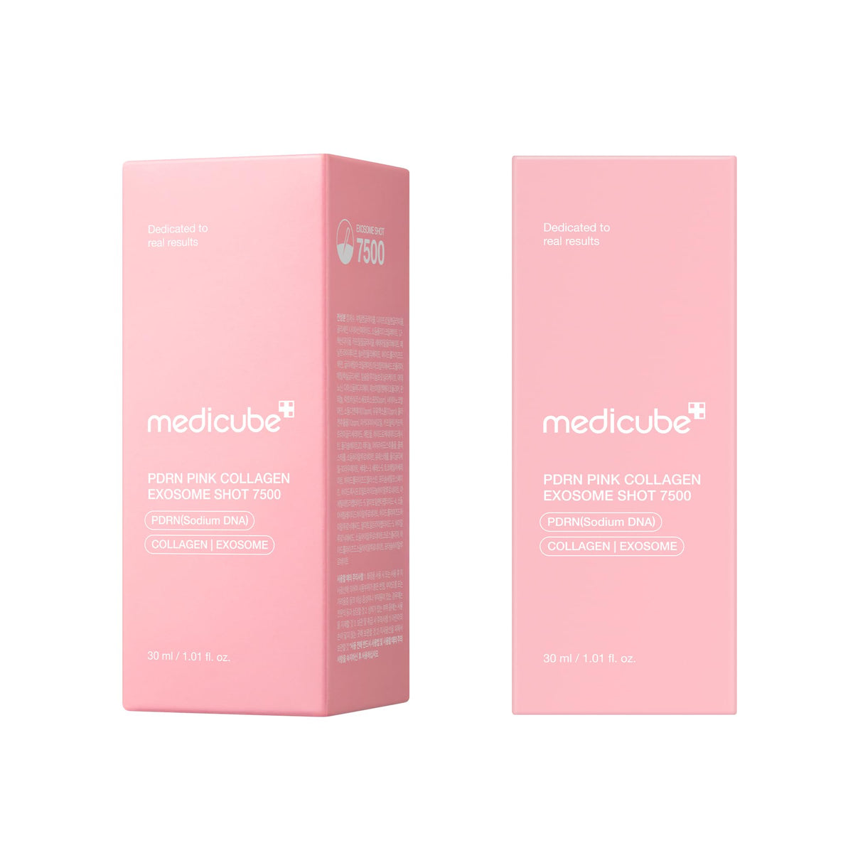 medicube Exosome Shot PDRN Pink Collagen Serum packaging details