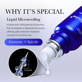 medicube Exosome Shot Zero Facial Serum application on skin