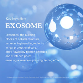 medicube Exosome Shot Zero Facial Serum with moisturizer
