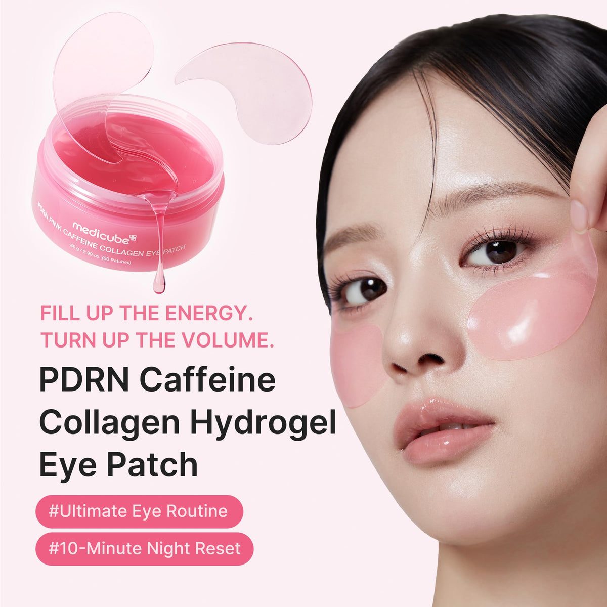 medicube Eye Patch packaging showing 30 pairs
