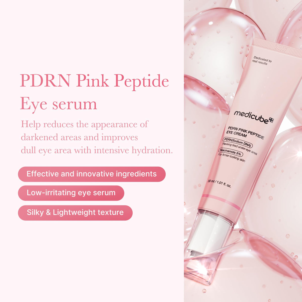 medicube Eye Serum close-up of the bottle