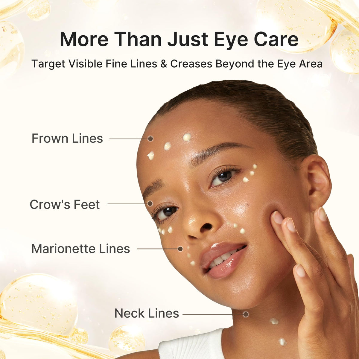 medicube Eye Serum displayed with skincare routine
