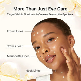medicube Eye Serum displayed with skincare routine