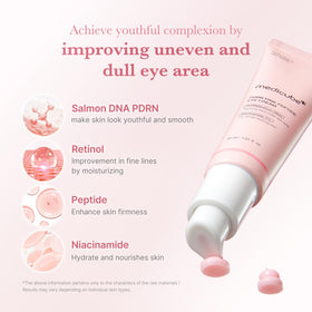 medicube Eye Serum texture on a fingertip