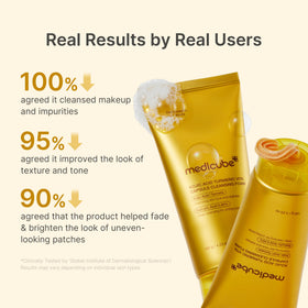 medicube Facial Cleanser application on face